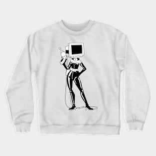 Coder shirt alien invasion Crewneck Sweatshirt